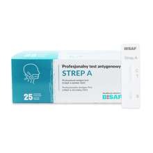 Lade das Bild in den Galerie-Viewer, Strep A - Bisaf Professional 25 Tests | Packung (25 Stück)