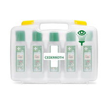 Lade das Bild in den Galerie-Viewer, Cederroth Augenspülung (5x500ml) im tragbaren Etui. REF 7255 ersetzen | Packung (1 Stück)