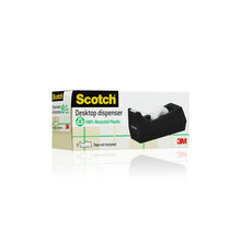 Lade das Bild in den Galerie-Viewer, Scotch™ Schreibtisch-Klebebandabroller C38, Schwarz, 1 Abroller/Packung | Packung (1 Stück)