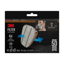 Lade das Bild in den Galerie-Viewer, 3M™ Filterpatrone 6055, A2 Organische Dämpfe