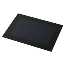 Lade das Bild in den Galerie-Viewer, Auslaufartikel: Duni Dunicel®-Tischset 30 x 40 cm Linnea Black | Packung (100 Stück)