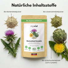 Lade das Bild in den Galerie-Viewer, Bio Mariendistel Leber Komplex Kapseln