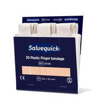 Lade das Bild in den Galerie-Viewer, Salvequick Fingerverband wasserfest, 120 x 20 mm | 1 Set