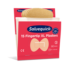 Lade das Bild in den Galerie-Viewer, Xl fingertip textilpflaster, 15 stück/mine | Packung (6 Stück)