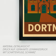 Lade das Bild in den Galerie-Viewer, Retro Poster Zeche Zollern Dortmund – 70er Style