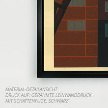Lade das Bild in den Galerie-Viewer, Retro Poster Zeche Zollverein Essen – 70er Style
