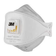 Lade das Bild in den Galerie-Viewer, 3M™ Aura™ Comfort Cool Flow™ Partikelmaske 9332+, FFP3, mit Ventil