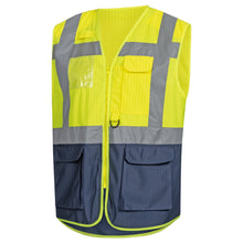 Lade das Bild in den Galerie-Viewer, NITRAS Warnweste, EN ISO 1368, 100% Polyester