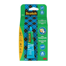 Lade das Bild in den Galerie-Viewer, Scotch®transparenter lösemittelfreier Kleber für den Haushalt 30 ml, 1 Tube/Packung | Packung (1 Stück)