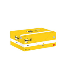 Lade das Bild in den Galerie-Viewer, Post-it® Notes, Gelb, 38 mm x 51 mm, Promotion, 100 Blatt/Block, 16 Blöcke + 4 Gratis/Packung, 100% PEFC, SGSCH-PEFC-COC-110078 | Packung (1 Stück)