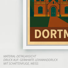 Lade das Bild in den Galerie-Viewer, Retro Poster Zeche Zollern Dortmund – 70er Style