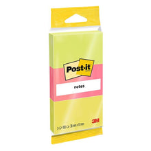 Lade das Bild in den Galerie-Viewer, Post-it® Notes, Verschiedene Neonfarben, 38 mm x 51 mm, 100 Blatt/Block, 3 Blöcke/Packung, 100% PEFC, SGSCH-PEFC-COC-110078 | Packung (1 Set)