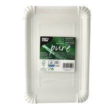 Lade das Bild in den Galerie-Viewer, PAPSTAR 25 Teller, Pappe "pure" rund weiss