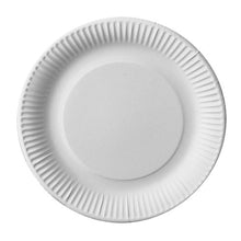 Lade das Bild in den Galerie-Viewer, 29 50 Teller, Pappe "pure" rund - weiss