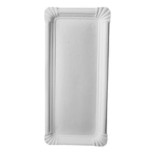 Lade das Bild in den Galerie-Viewer, PAPSTAR 250 Teller, Pappe "pure" eckig weiss