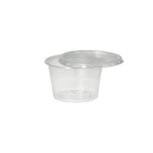 Lade das Bild in den Galerie-Viewer, Starpak 50 Dressingbecher, PP rund Ø 7,1 cm transparent