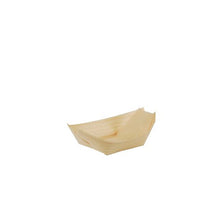 Lade das Bild in den Galerie-Viewer, PAPSTAR 50 Fingerfood - Schalen, Holz "pure" "Schiffchen"