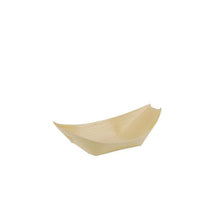 Lade das Bild in den Galerie-Viewer, PAPSTAR 50 Fingerfood - Schalen, Holz "pure" "Schiffchen"