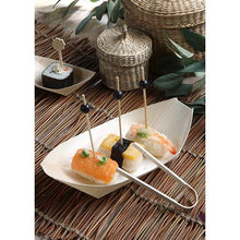 Lade das Bild in den Galerie-Viewer, PAPSTAR 50 Fingerfood - Schalen, Holz "pure" "Schiffchen"