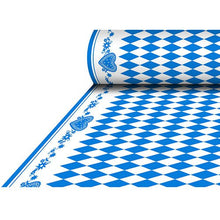 Lade das Bild in den Galerie-Viewer, PAPSTAR Tischdecke Airlaid, stoffähnlich, Bayrisch Blau, 25 m x 1,18 m | Schrumpffolie (1 Rolle)