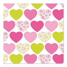 Lade das Bild in den Galerie-Viewer, PAPSTAR 20 Servietten, 33 cm x 33 cm 3-lagig 1/4-Falz Design Set 1