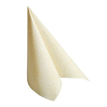 Lade das Bild in den Galerie-Viewer, PAPSTAR 50 Servietten "ROYAL Collection" 1/4-Falz 40 x 40 cm champagner