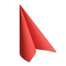 Lade das Bild in den Galerie-Viewer, PAPSTAR 50 Servietten "ROYAL Collection" 1/4-Falz 40 x 40 cm rot