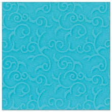 Lade das Bild in den Galerie-Viewer, PAPSTAR 50 Servietten "ROYAL Collection" 1/4-Falz 40 x 40 cm türkis