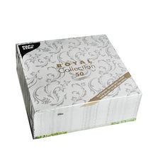 Lade das Bild in den Galerie-Viewer, PAPSTAR 50 Servietten "ROYAL Collection" 1/4-Falz 40 x 40 cm grau