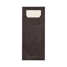 Lade das Bild in den Galerie-Viewer, PAPSTAR 520 Bestecktaschen 20 cm x 8,5 cm 33 x 33 cm 2-lag. mit passender Serviette