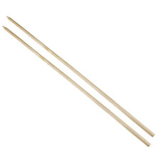 Lade das Bild in den Galerie-Viewer, PAPSTAR Grill-Spieße "pure" 80 cm, ideal für Steckerlfisch | Schrumpffolie (20 Stück)