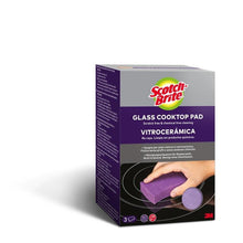 Lade das Bild in den Galerie-Viewer, Scotch-Brite™ Glaskeramik-Reinigungsschwamm, 3 Stück pro Packung | Packung (3 Schwämme)