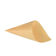 Lade das Bild in den Galerie-Viewer, PAPSTAR 50 Fingerfood - Spitztüten, Holz "pure"