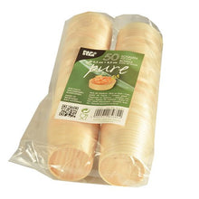 Lade das Bild in den Galerie-Viewer, PAPSTAR 50 Fingerfood - Schalen, Holz "pure" rund