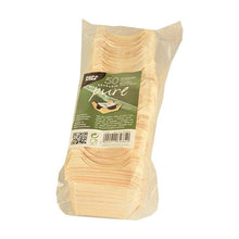 Lade das Bild in den Galerie-Viewer, PAPSTAR 50 Fingerfood - Schalen, Holz "pure" rund