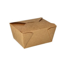 Lade das Bild in den Galerie-Viewer, PAPSTAR 50 Lunchboxen, Pappe "pure" braun