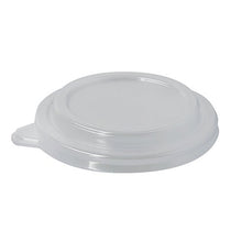 Lade das Bild in den Galerie-Viewer, Starpak 50 Deckel für Salatschalen, PS "To Go" Ø 12,5 cm · 2,1 cm klar | Folie (50 Stück)
