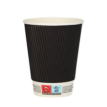 Lade das Bild in den Galerie-Viewer, Starpak 25 Trinkbecher, Pappe "To Go" Ripple Wall