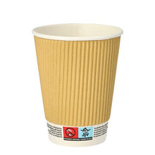 Lade das Bild in den Galerie-Viewer, PAPSTAR 25 Trinkbecher, Pappe "To Go" Ripple Wall