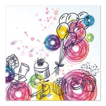 Lade das Bild in den Galerie-Viewer, PAPSTAR 20 Servietten, 33 cm x 33 cm 3-lagig 1/4-Falz Design Set 6