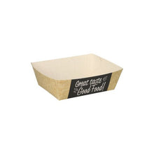 Lade das Bild in den Galerie-Viewer, PAPSTAR 50 Pommes-Frites-Trays "pure" "Good Food" 3,5 cm x 7 cm