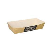 Lade das Bild in den Galerie-Viewer, PAPSTAR 50 Pommes-Frites-Trays "pure" "Good Food" 3,5 cm x 7 cm
