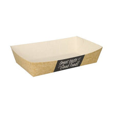 Lade das Bild in den Galerie-Viewer, PAPSTAR 50 Pommes-Frites-Trays "pure" "Good Food" 3,5 cm x 7 cm