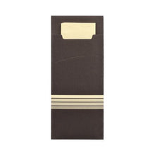 Lade das Bild in den Galerie-Viewer, PAPSTAR 520 Bestecktaschen 20 cm x 8,5 cm 33 x 33 cm 2-lag. mit passender Serviette