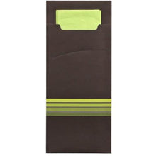 Lade das Bild in den Galerie-Viewer, PAPSTAR 520 Bestecktaschen 20 cm x 8,5 cm 33 x 33 cm 2-lag. mit passender Serviette
