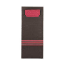Lade das Bild in den Galerie-Viewer, PAPSTAR 520 Bestecktaschen 20 cm x 8,5 cm 33 x 33 cm 2-lag. mit passender Serviette