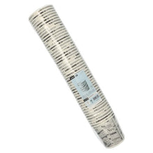 Lade das Bild in den Galerie-Viewer, Starpak 50 Snackbecher, Pappe "To Go" rund 470 ml Ø 9,9 cm · 9,9 cm "Newsprint" | Folie (50 Stück)