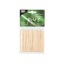 Lade das Bild in den Galerie-Viewer, PAPSTAR Pommes-Frites-Gabeln aus Holz "pure", 8,5 cm, 50er Pack | Beutel (50 Stück)