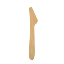 Lade das Bild in den Galerie-Viewer, PAPSTAR Holzmesser "pure" 16,5 cm, umweltfreundlich und stabil | Karton (500 Stück)