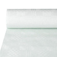 Lade das Bild in den Galerie-Viewer, PAPSTAR Papiertischtuch mit Damastprägung, weiß, elegant und festlich | Karton (1 Rolle)